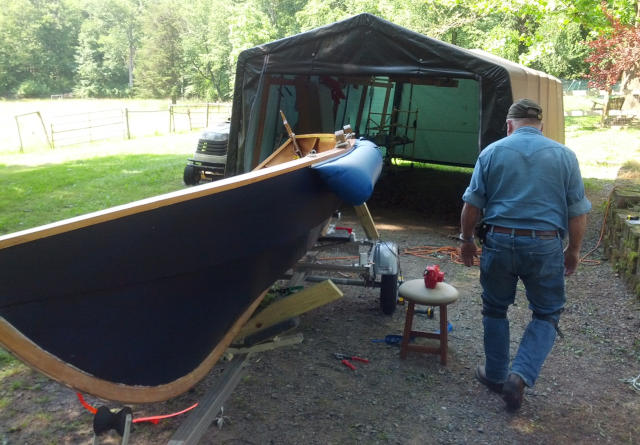 ​Custom length sponsons available from Easystow Fenders​